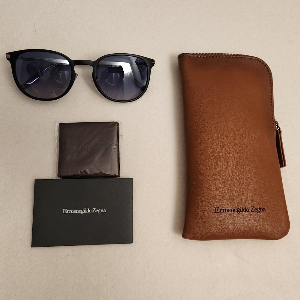 Brand New Ermenegildo Zegna Unisex Sunglasses - EZ0136/S 02X - Made in Italy
